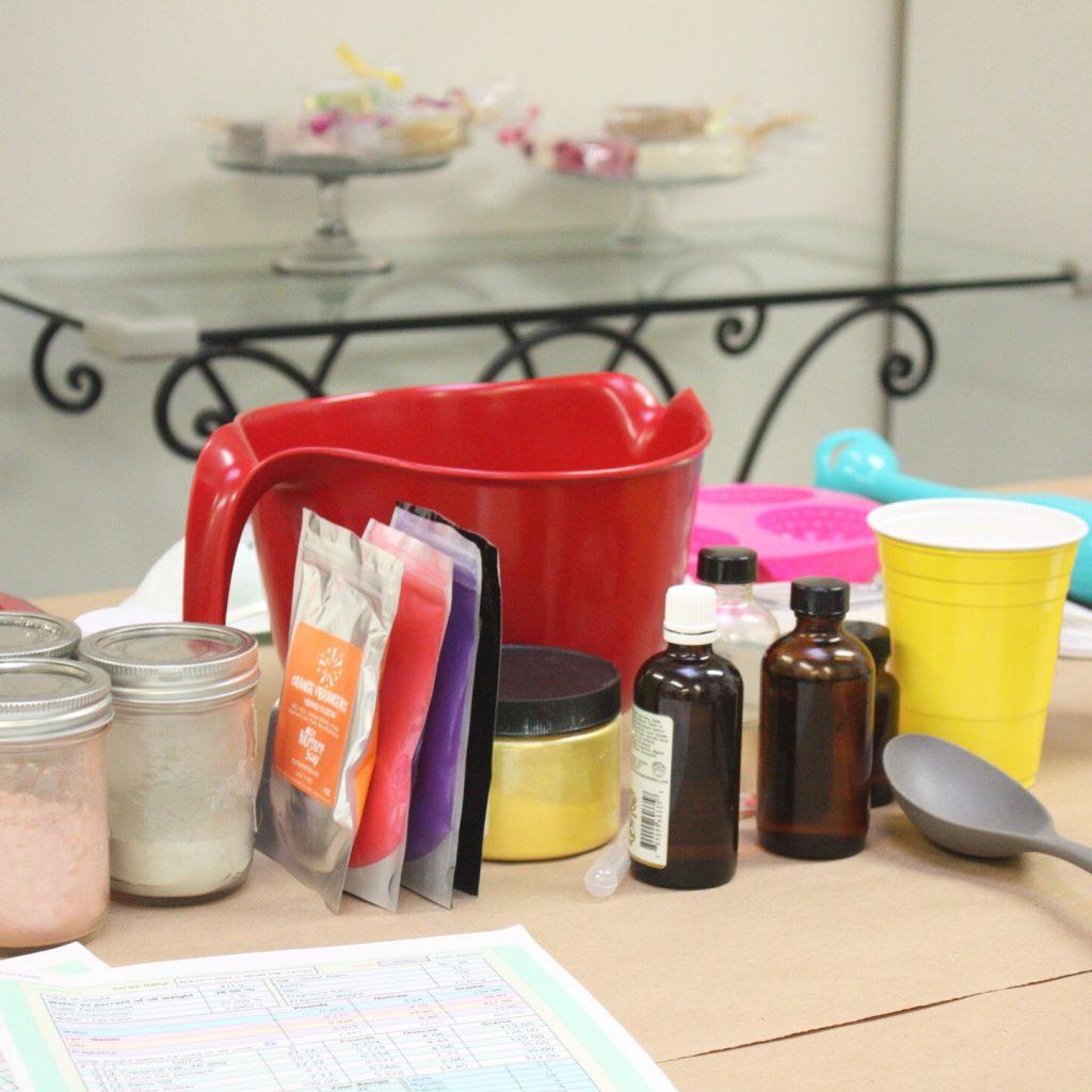Soap Making Class Crafted Spaces Barrie, ON