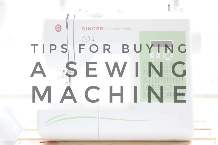 Tips for Buying a Sewing Machine