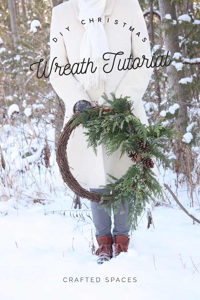 DIY Christmas Wreath Tutorial